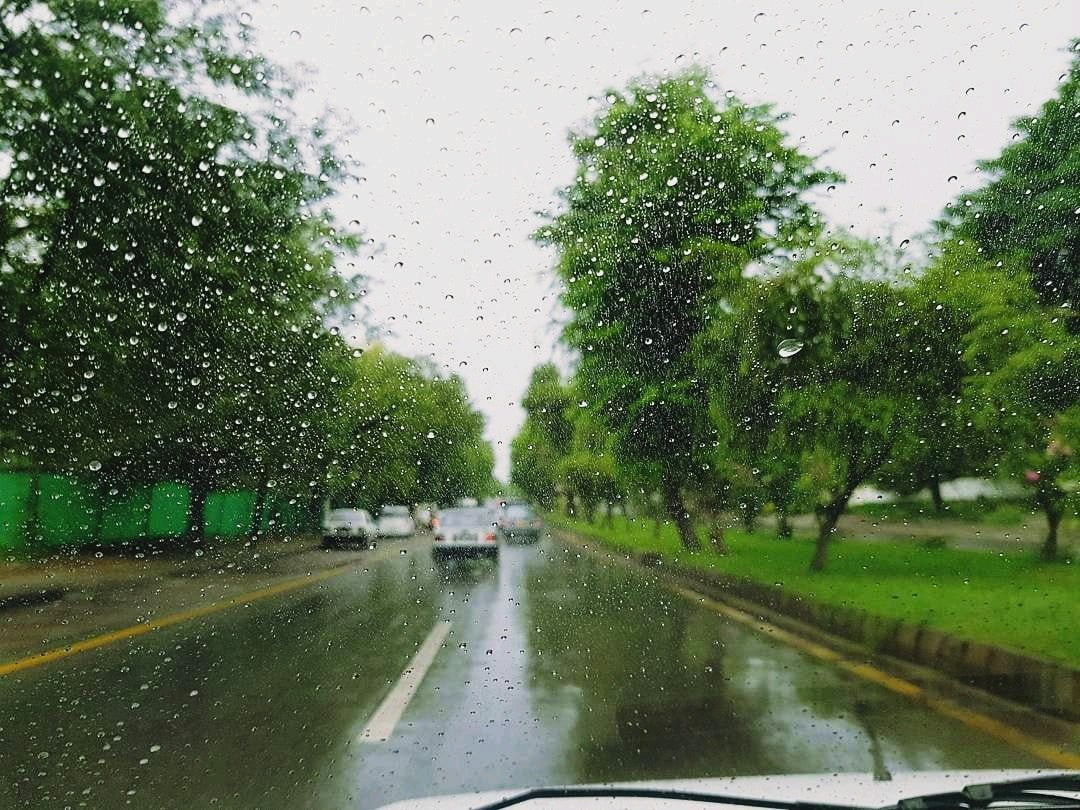 After Rain Road Picture beauty of Islamabad