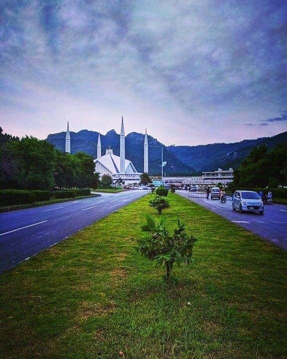 Faisal Mosque and Highway View